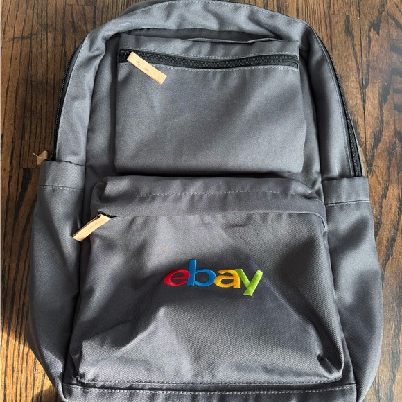 Gray EBay Backpack - Picture 1 of 4